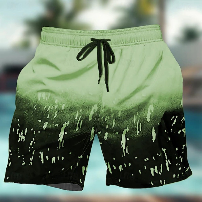 Gradientowe kolorowe graficzne – Trunks Board Surf recenzja i cena