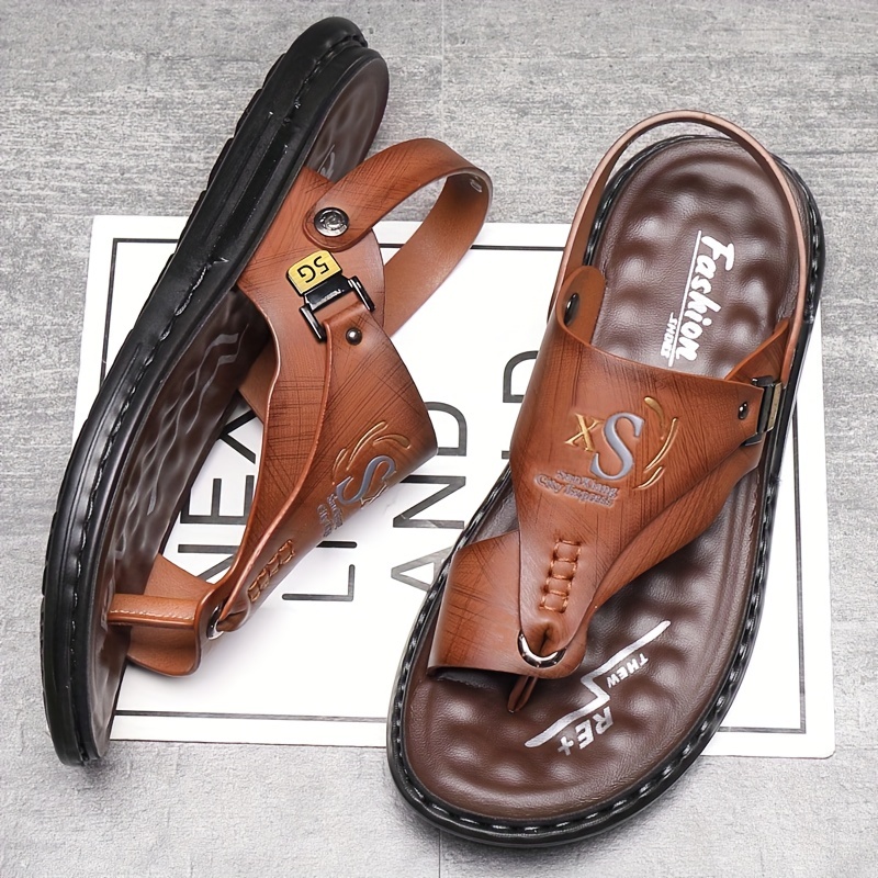 Męskie skórzane klapki sandały – Flip Flop Leather Men recenzja i cena