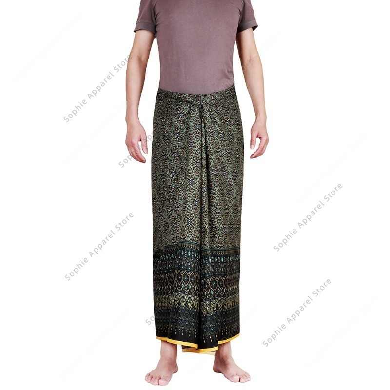 Spódnica batikowa sarong, spód – Sarong Men Wrap recenzja i cena