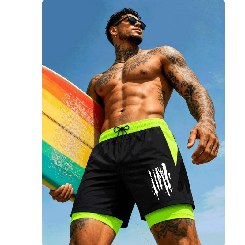 Męskie dwuwarstwowe kąpielówki – Trunks Board Surf recenzja i cena